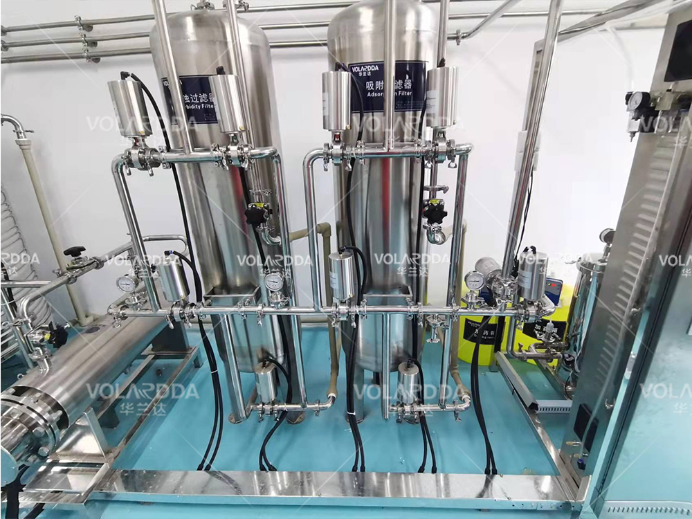 0.5T double stage reverse osmosis equipment