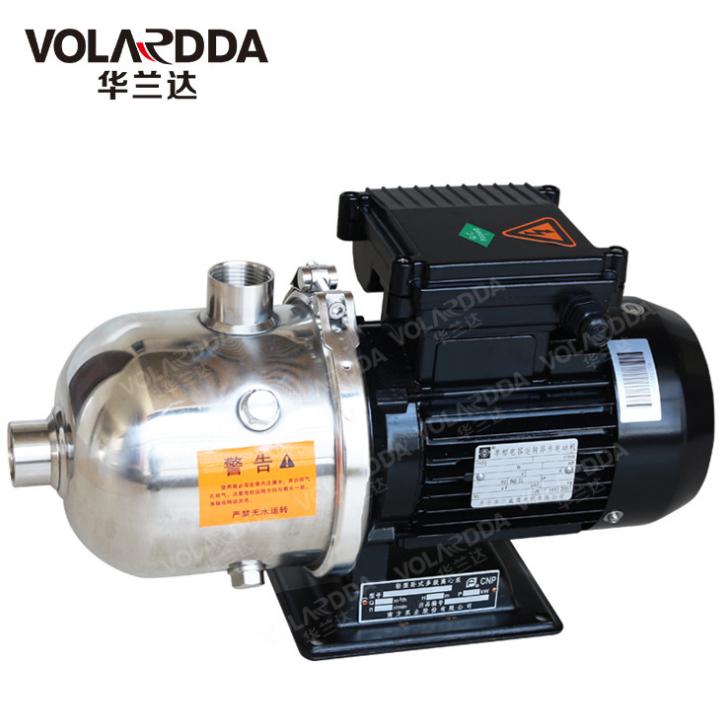 What is the main function of the booster pump?