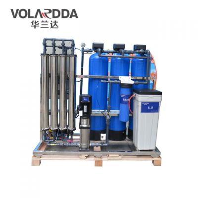 1000L reverse osmosis water treatment equipment FRP filter tank for automatic cleaning