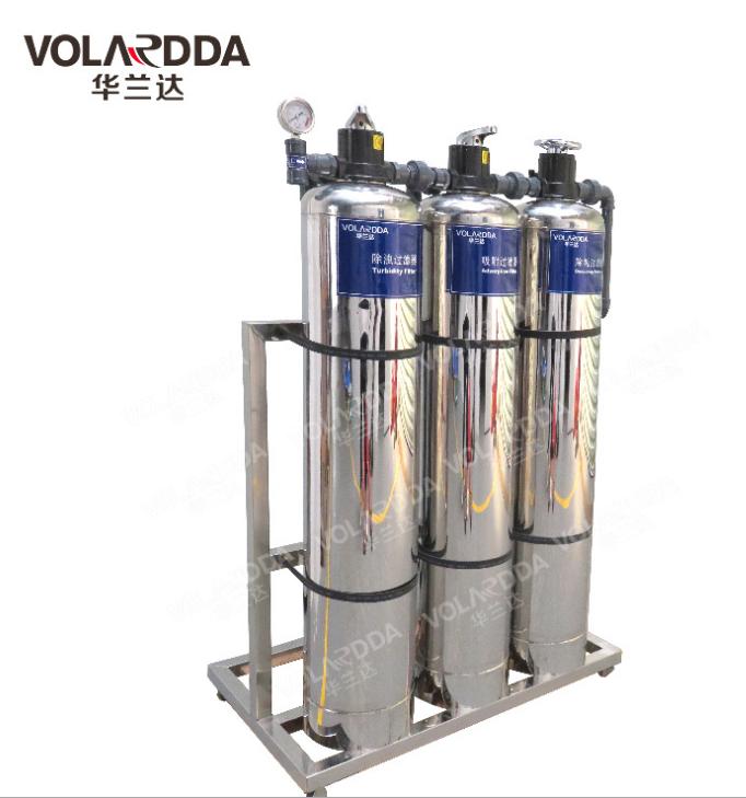 Industrial water ultrafiltration device