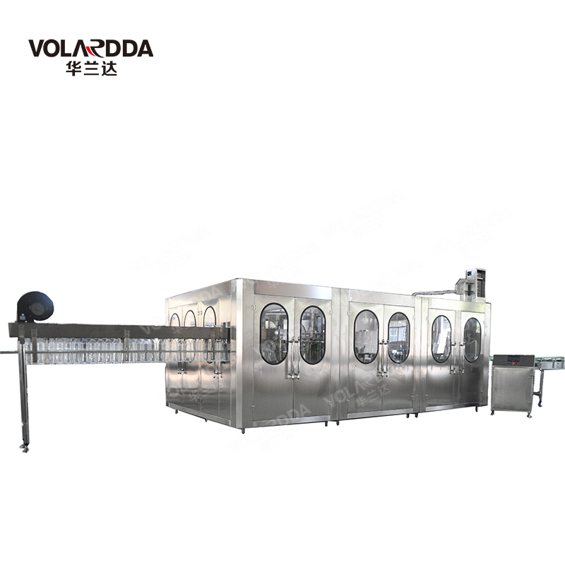 Water product filling machine