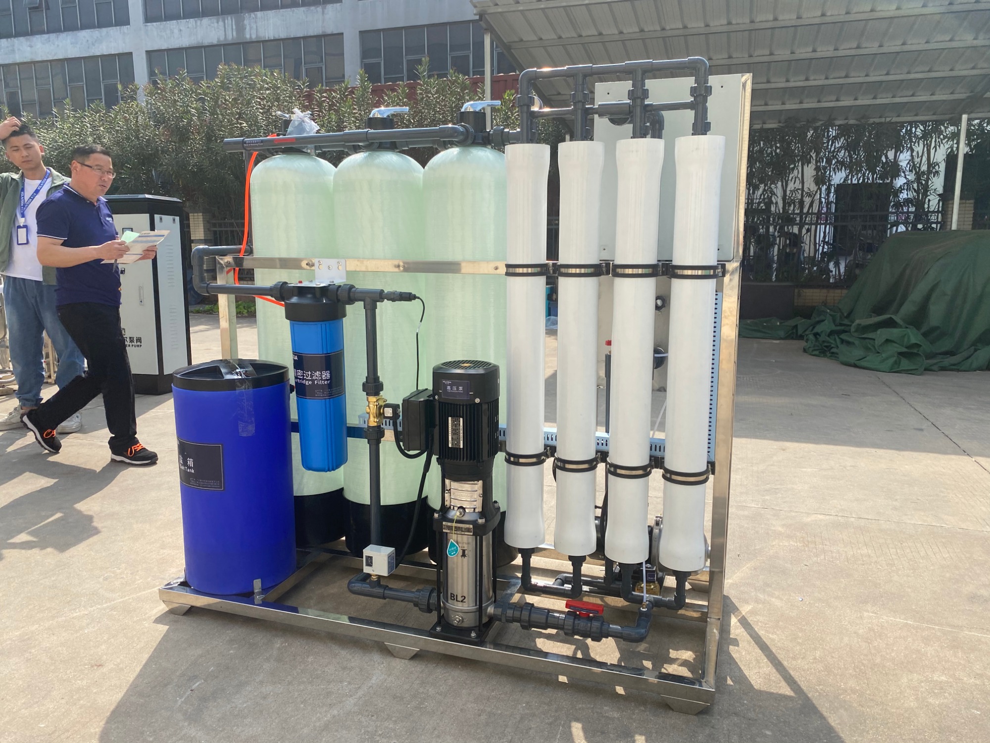 Drinking Salt Purified Mineral Water Reverse Osmosis System