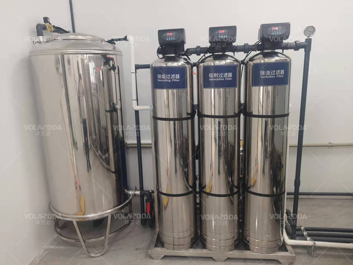 1 ton single stage Stainless Steel EDI reverse Osmosis equipment