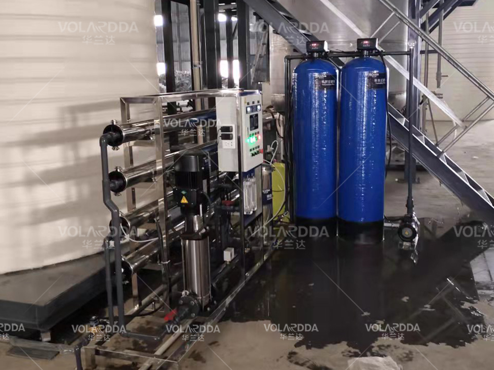 2T/h single stage reverse osmosis equipment