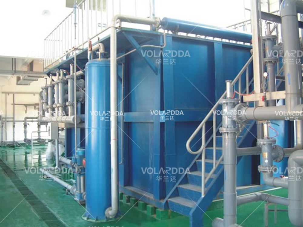 Electroplating wastewater treatment project