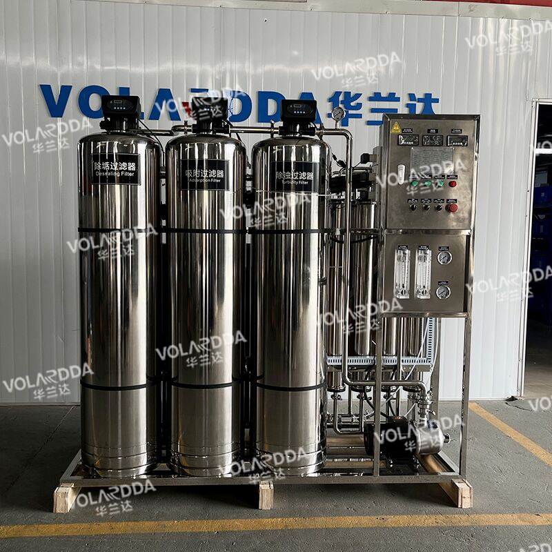 2T stainless steel RO water treatment machine