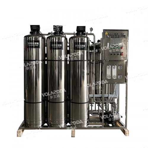 2T stainless steel RO water treatment machine