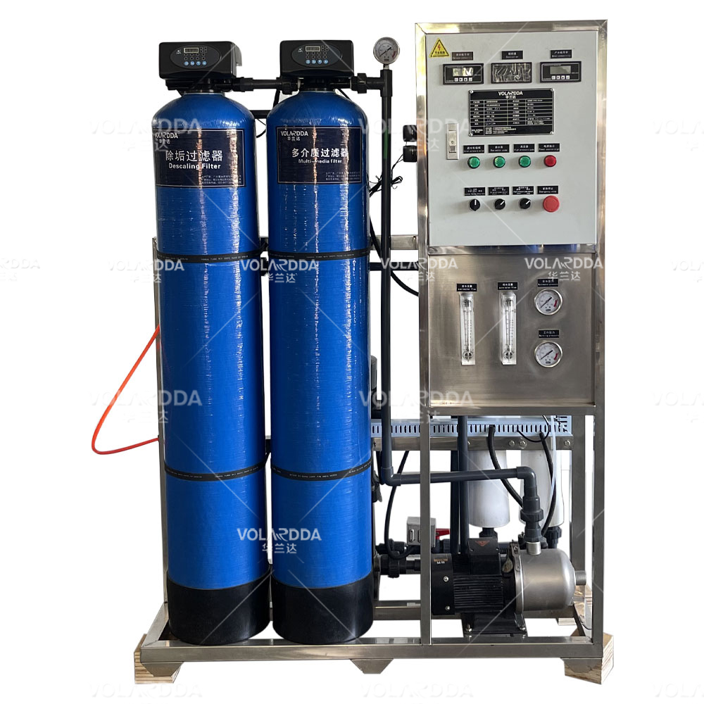 500LPH RO water treatment machine