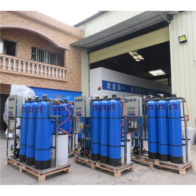 750LPH RO mineral water treatment machine