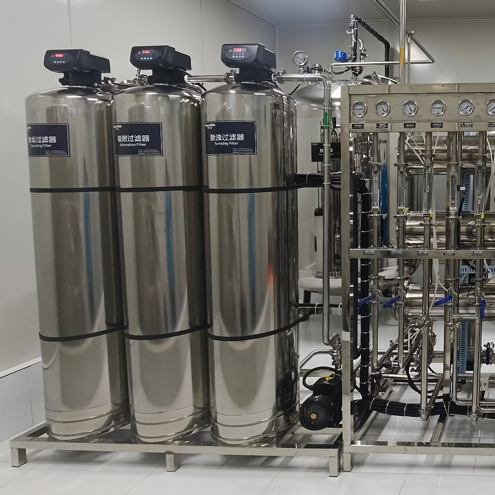 1T Two Stages Reverse osmosis with EDI Machine