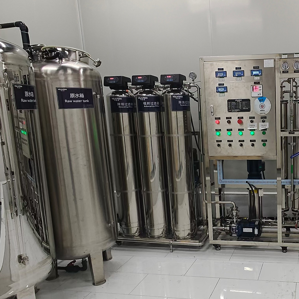 1T Two Stages Reverse osmosis with EDI Machine