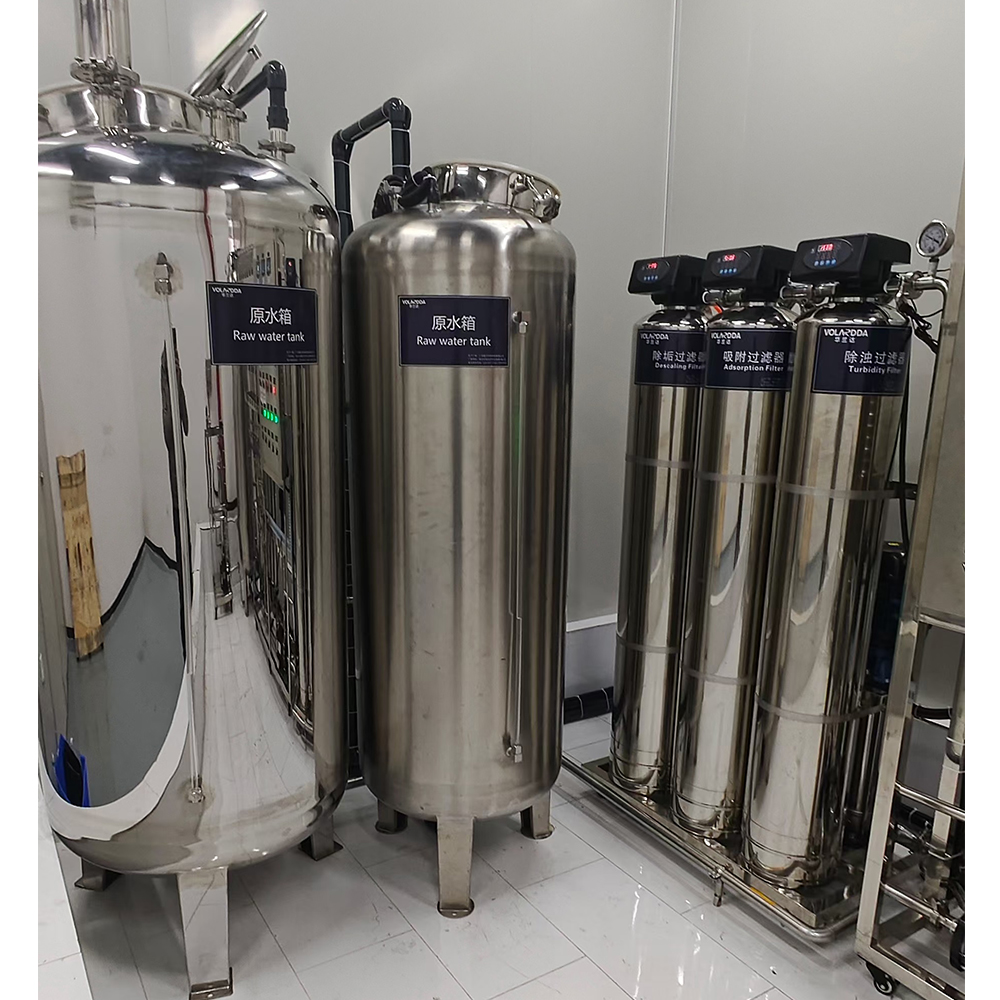 1T Two Stages Reverse osmosis with EDI Machine