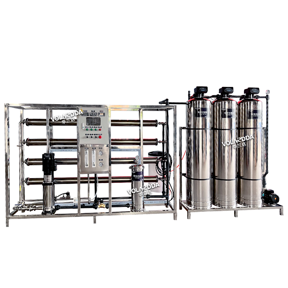 2T stainless steel RO water treatment machine