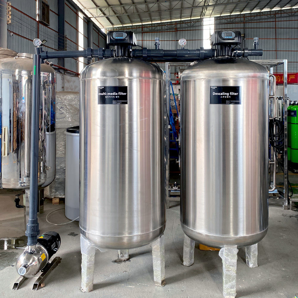 5T stainless steel RO water treatment machine