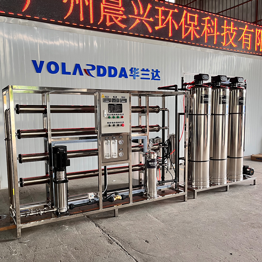 2T stainless steel RO water treatment machine