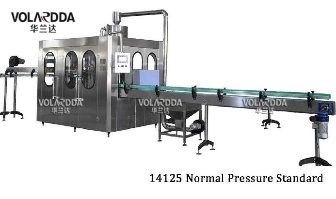 Water product filling machine