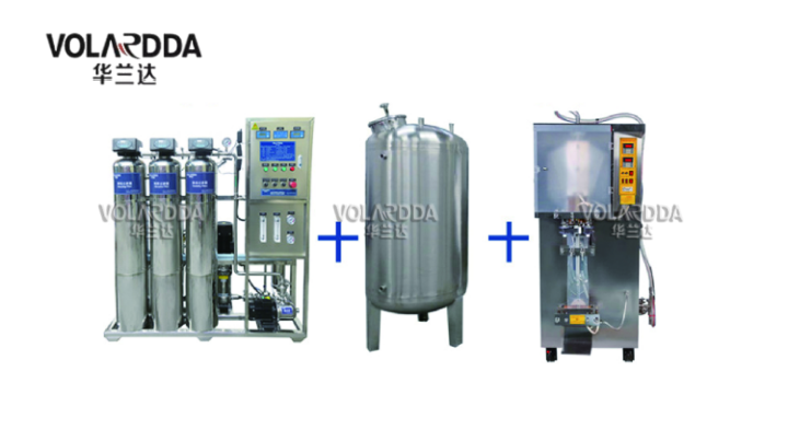 Bagged water production line