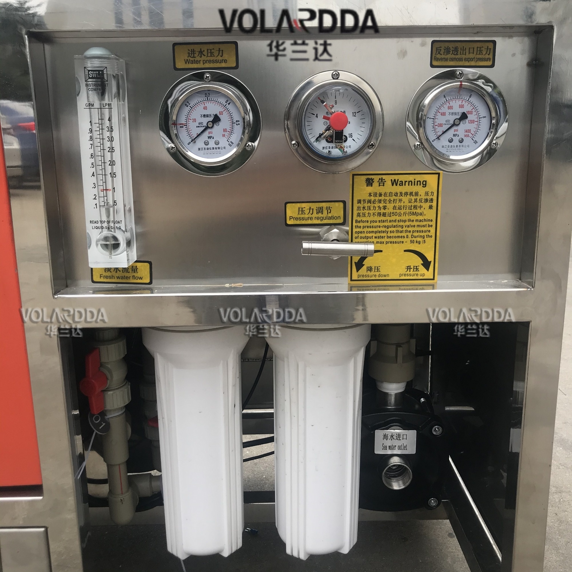 Water Equipment RO Salt Sea Waste Water Treatment Reverse Osmosis Desalinate Machine