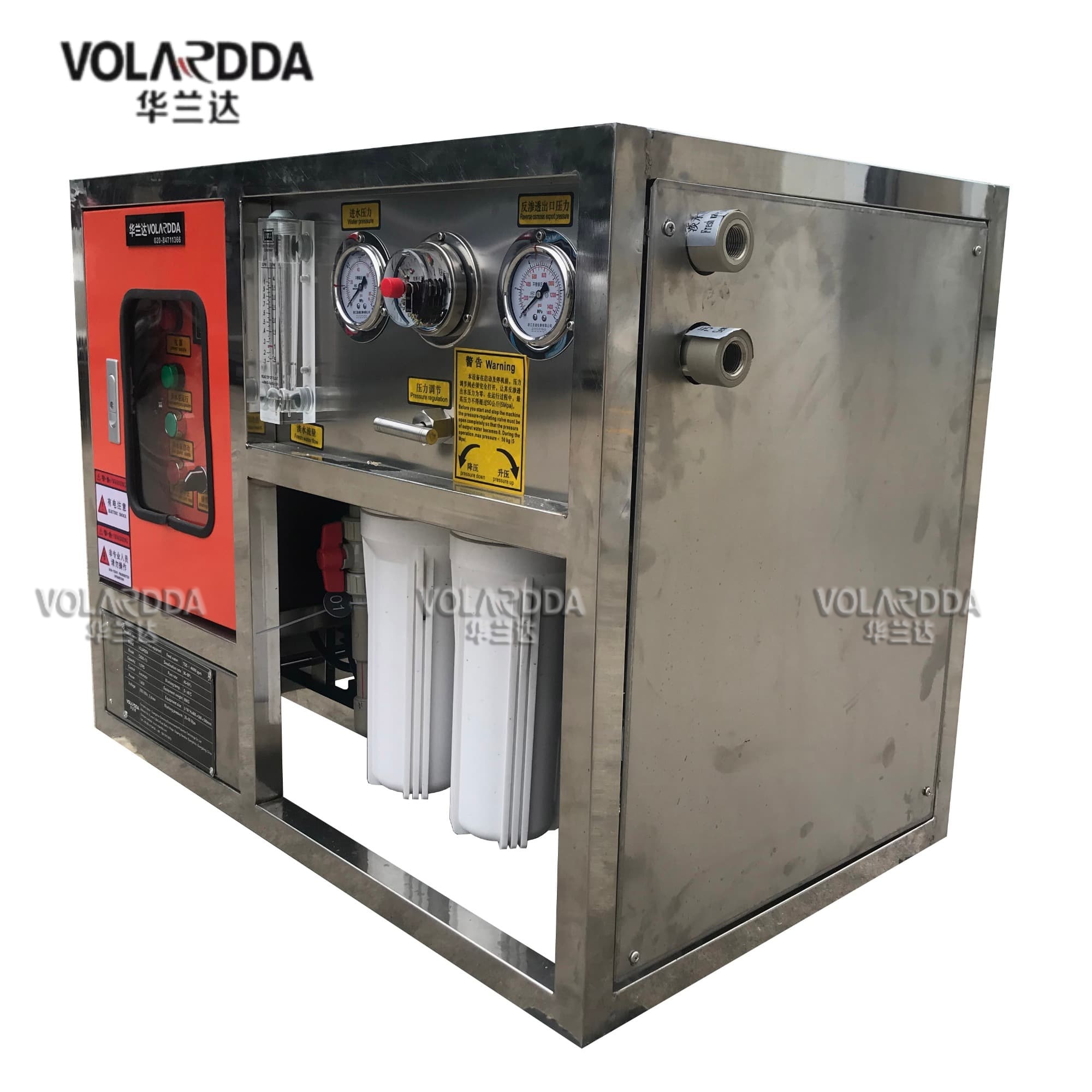 3TPD portable seawater desalination